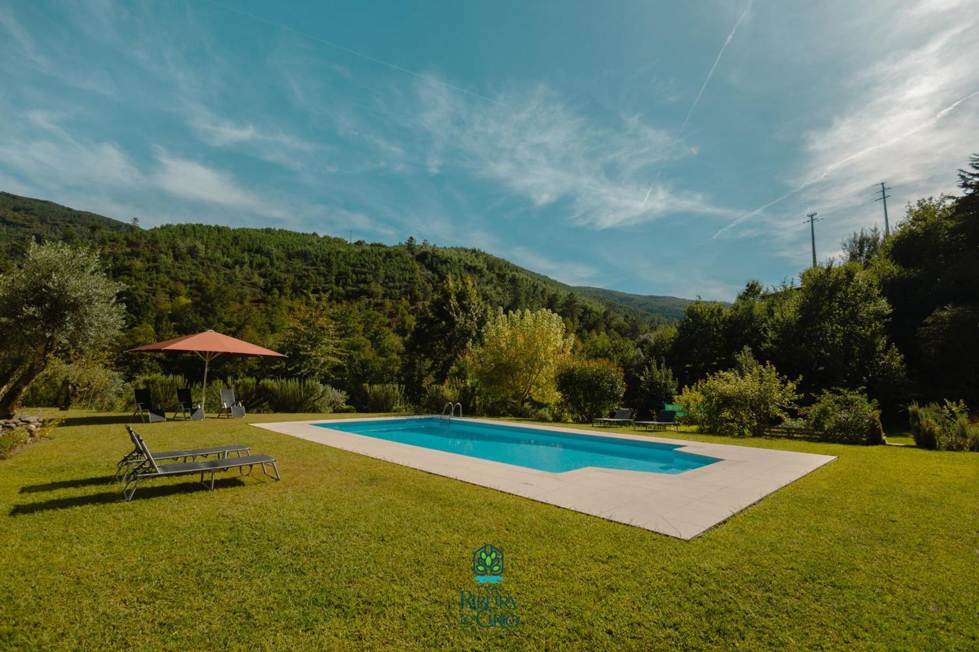 Pensjonat Casa Da Ribeira Do Cirio Seia Zewnętrze zdjęcie